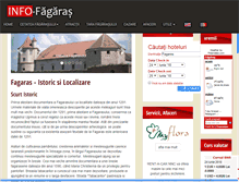 Tablet Screenshot of info-fagaras.ro